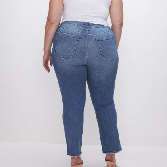 Good American Always Fits Good Legs Skinny Jeans Size 14-18 - Picture 2 of 7